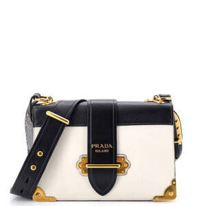 Prada Cahier Crossbody Bag Leather And #229970P14B